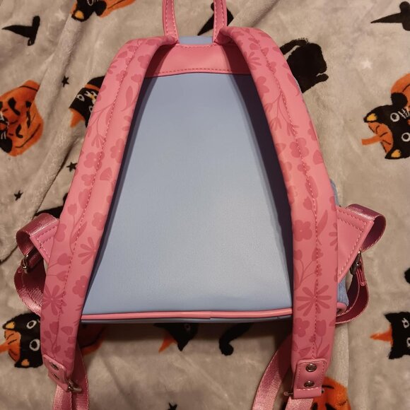 Loungefly Disney Winnie the Pooh Eeyore Peeking Corduroy Mini Backpack - Picture 4 of 4